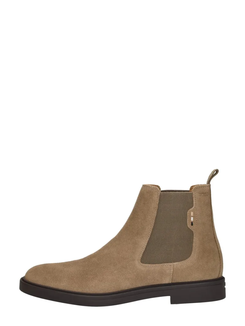 Enkellaarsjes & boots: Hugo Boss Calev Cheb, enkellaarsjes & boots voor heren in beige